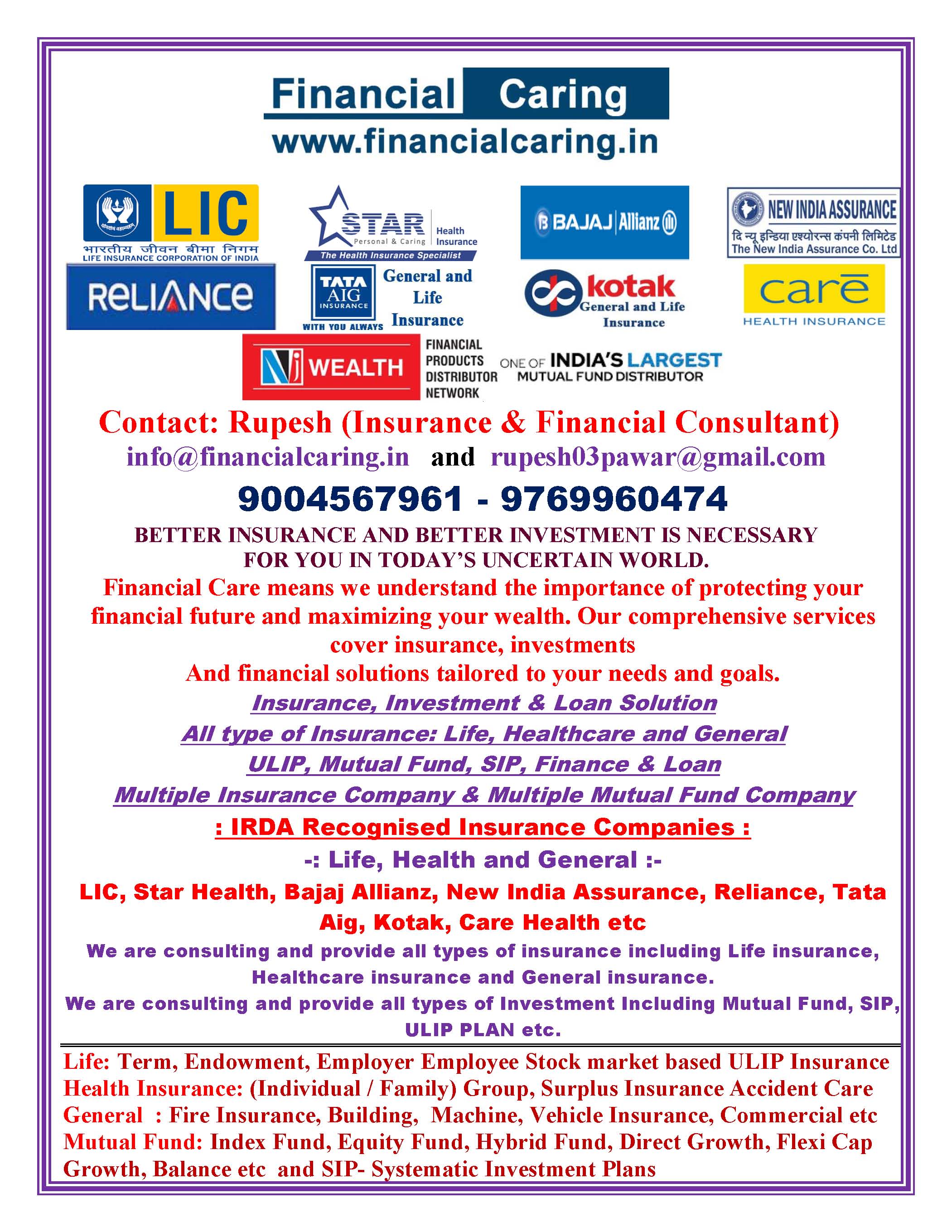 Financial Caring Info 1